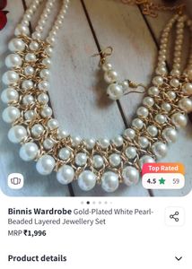 Pearl Layered Jewellery Set
