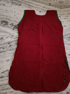 Beautiful Embroidery Maroon Kurta