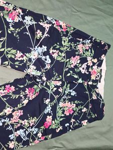M&amp;S Floral Print Pants