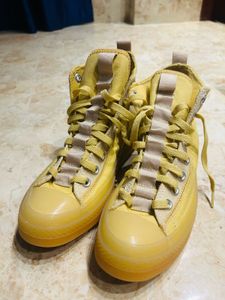 Brand New Mustard Converse