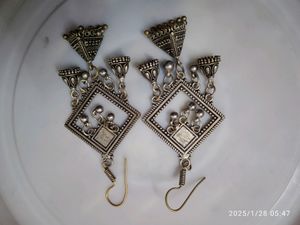 Oxidized earrings