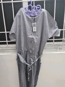 PROJECT EVE Striped Drop-Waist Shift Dress