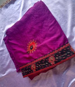 Purple Saree 💜🫶🏻🤩💜