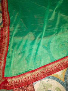Green Saree