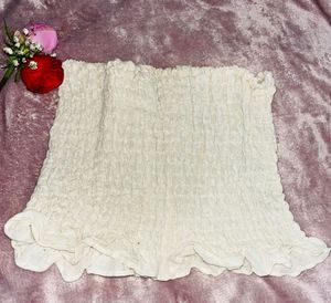Cute Cream Tube Top