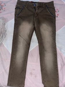 Happy Trails Brown Jeans - Size 34 - Your N