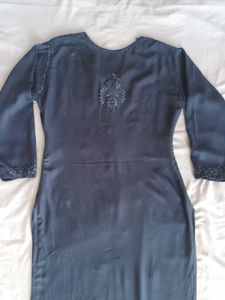 Mulmul Chikankari Handwork Kurta