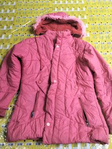 Woman Jacket in pink colour.