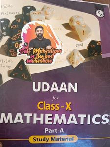 Class 10 Udaan Mathematics Part 1&2 Pw