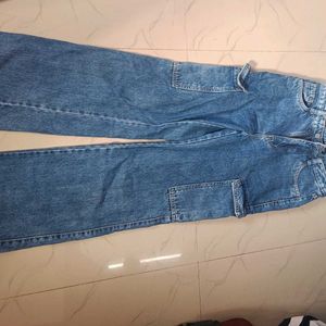 Cargo Wide Leg Jeans