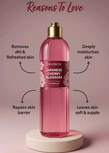 The Love Co. Japanese Cherry Blossom Shower Gel