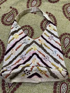 Hobo Ethnic beaded And Tie Dye Bag