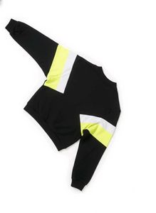 Stylish Colorblock Sweatshirt