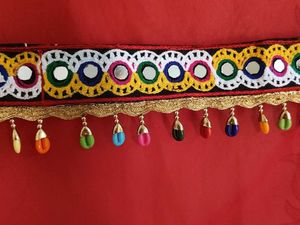 Cowrie Shell Multiple Colour Kamarbandh