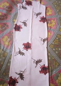 Beautiful Floral Design Sexy Bodycon Dress