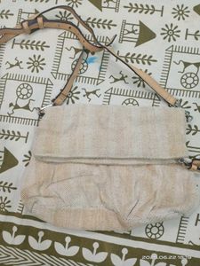 White Hobo Sling Bag