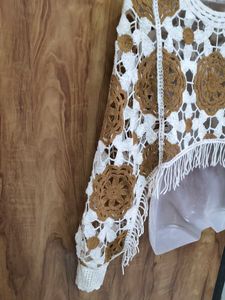 BRAND NEW 💝💖Crochet Crop Top - Boho Chic