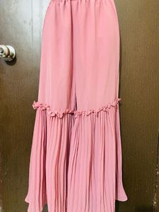 Pink Embroidered Anarkali Dress