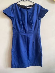 Cobalt Blue Sheath Dress