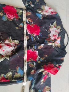 Floral Print Kimono