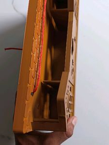 6 Hooks House Design Wooden Keys Stand for Entrywa