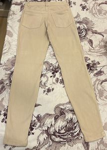 Beige Trousers (24-25 Waist)