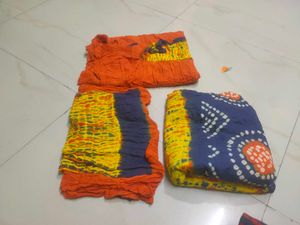 Bandhani Print Dress Material