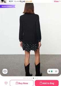 Trendyol Black Mini Dress