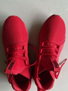 Red Puma Sneakers
