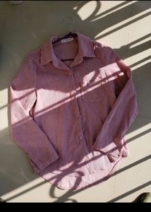 Courdoy Dusty Rose Shirt For Women