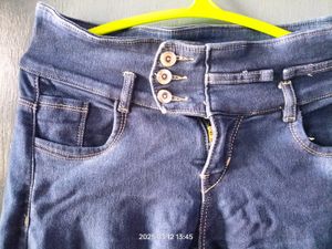 Distressed Denim Jeans