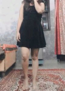 Black Velvet Mini One Piece