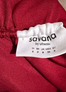 Savanna Burgundy One-Shoulder Top