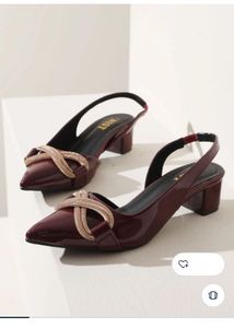 Elegant Maroon Heels