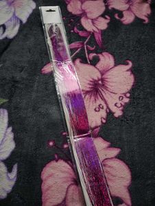 🔥HOT DEAL🔥Pink Tinsel Hair Extensions