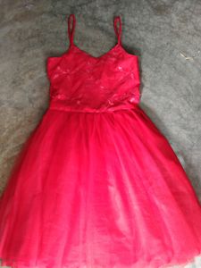 Beutiful Red Dress For Girls & Women Free Size
