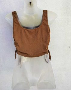 Broun Tank Top