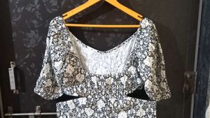 Floral Print Off-Shoulder Jumpsuit