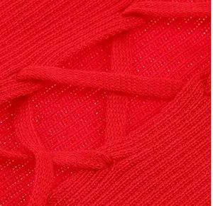 Red Lace-Up Tank Top