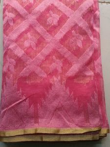 Elegant Pink Saree