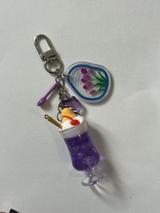 Purple Soda Icecream Keychain 💟