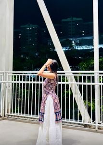 Ethnic Kurta Set With Skirt