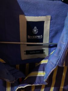 Striped Button-Down Shirt