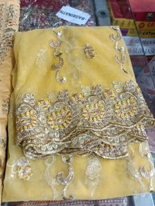 Yellow Embroidered Salwar Kameez