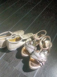 Girls&#39; Shimmery Party Shoes