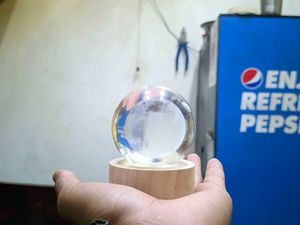 Moon Crystal Ball Night Light