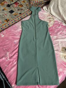 Mint Green Mini Dress