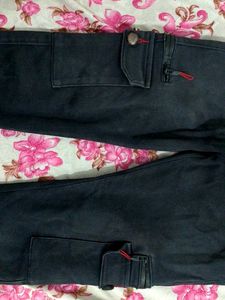 Tommy Hilfiger Black Cargo Pants