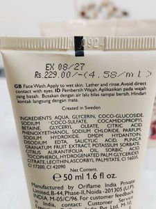 Oriflame Refreshing Face Wash