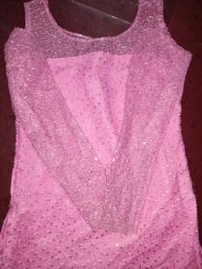 Pink Textured Top